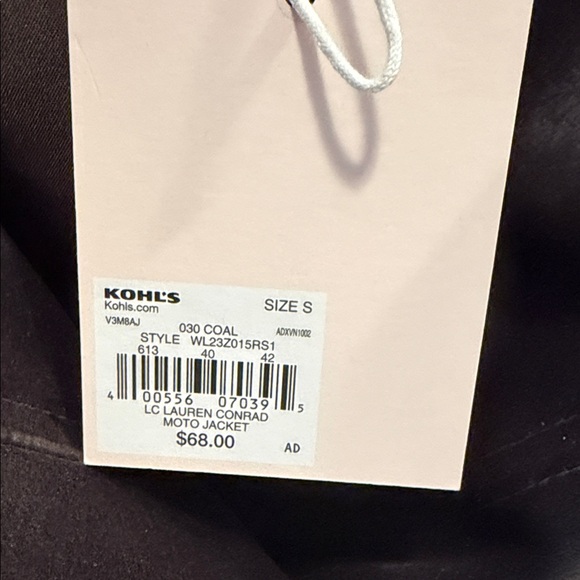 LC Lauren Conrad Women's dark gray velvet Jacket - Picture 2 of 8